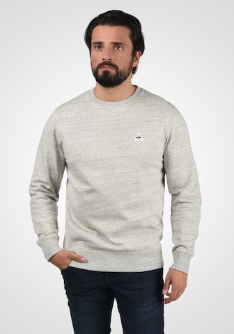 BLEND Sweatshirt 'Henry' in Grijs: voorkant