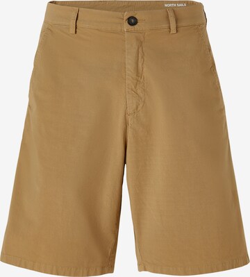 North Sails Loose fit Pants in Yellow: front