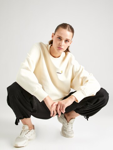 Sweat-shirt Carhartt WIP en beige