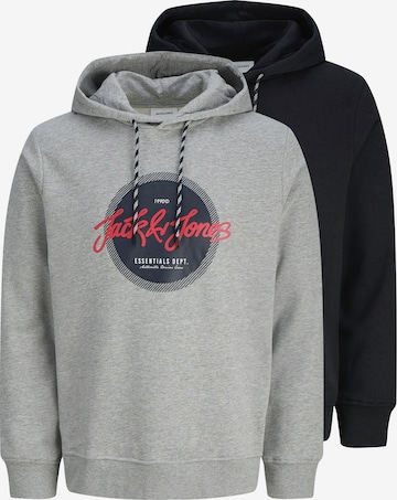 JACK & JONESSweater majica 'JJURBAN' - crna boja: prednji dio