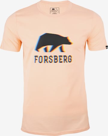 FORSBERG T-Shirt in Orange: Vorderseite