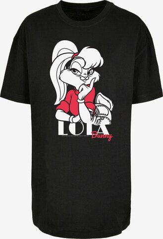 Maglietta 'Classic Lola Bunny' di F4NT4STIC in nero: frontale