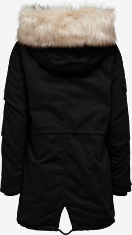 Parka mi-saison 'May Life' ONLY en noir