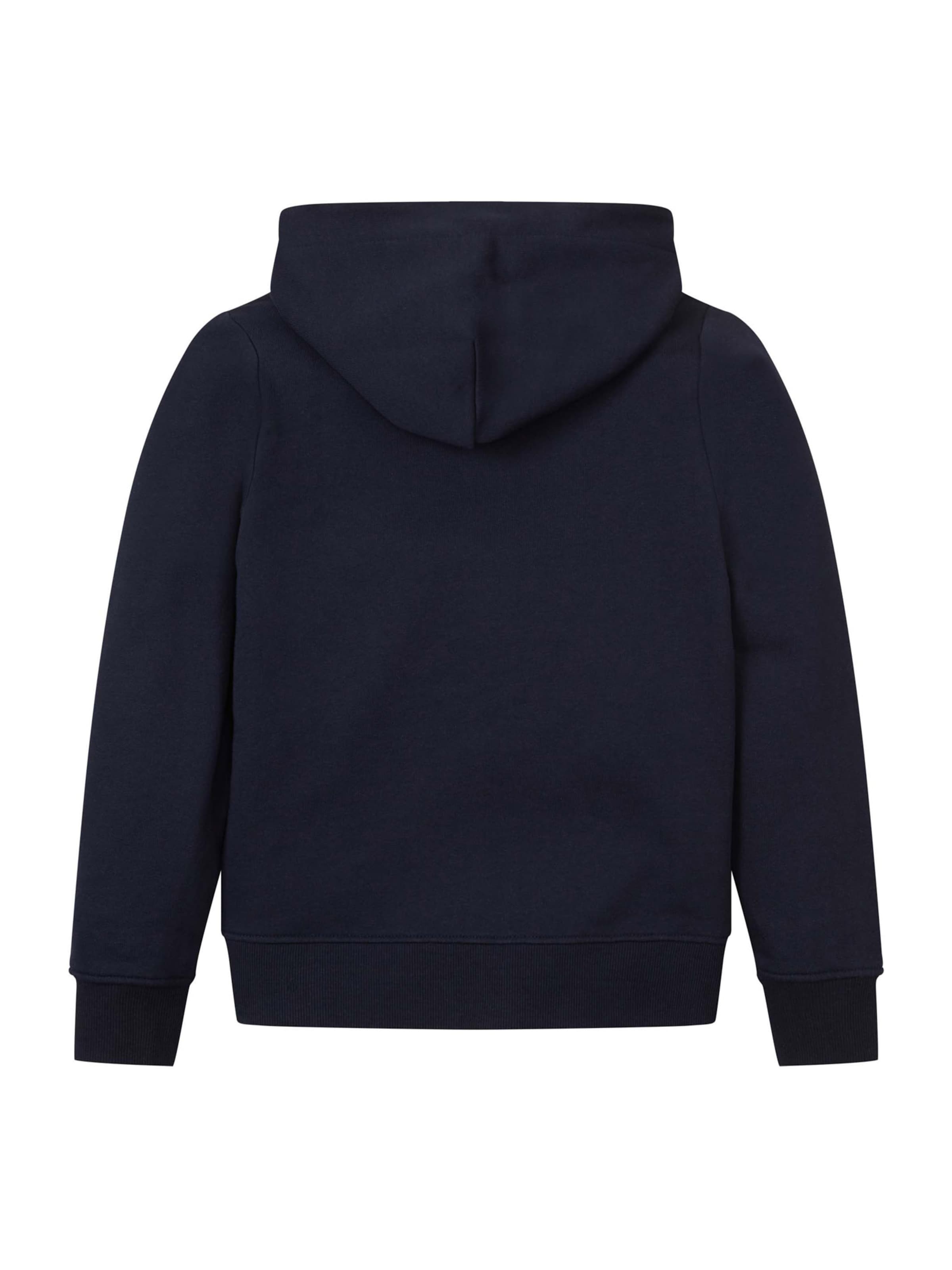 TOM TAILOR Кофта на молнии в Синий