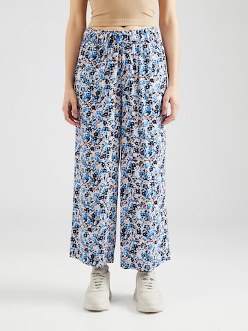 s.Oliver Wide leg Broek in Blauw: voorkant