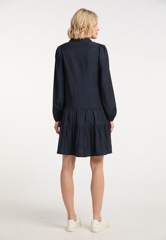 Usha Shirt Dress in Blue