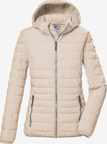 G.I.G.A. DX by killtec Outdoor Jacket in Beige: front