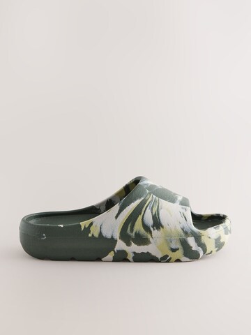 Next Beach & Pool Shoes in Green