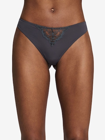 ESPRIT Thong in Grey: front