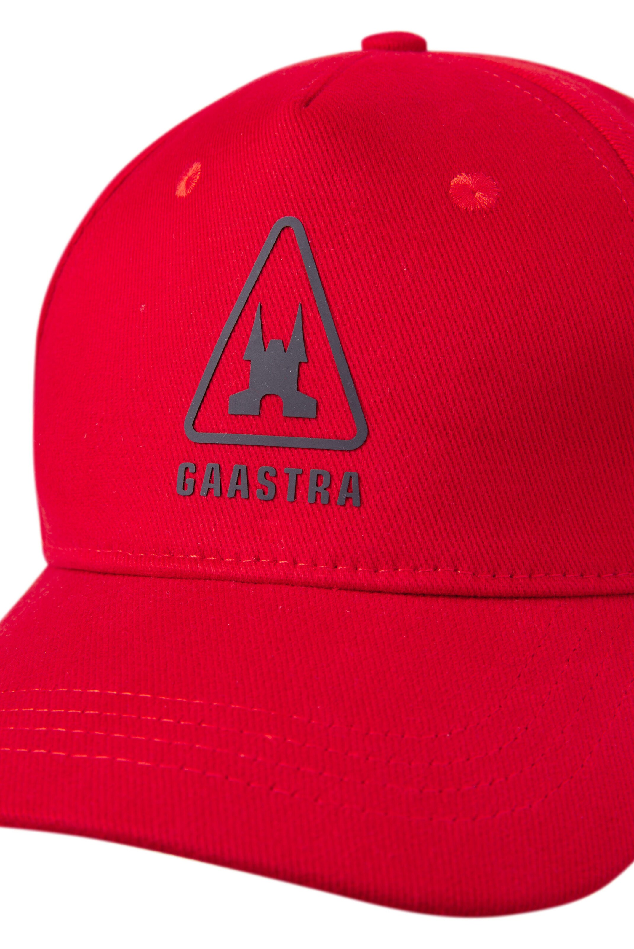 Gaastra Basecap mit Rubber Artwork in Rot