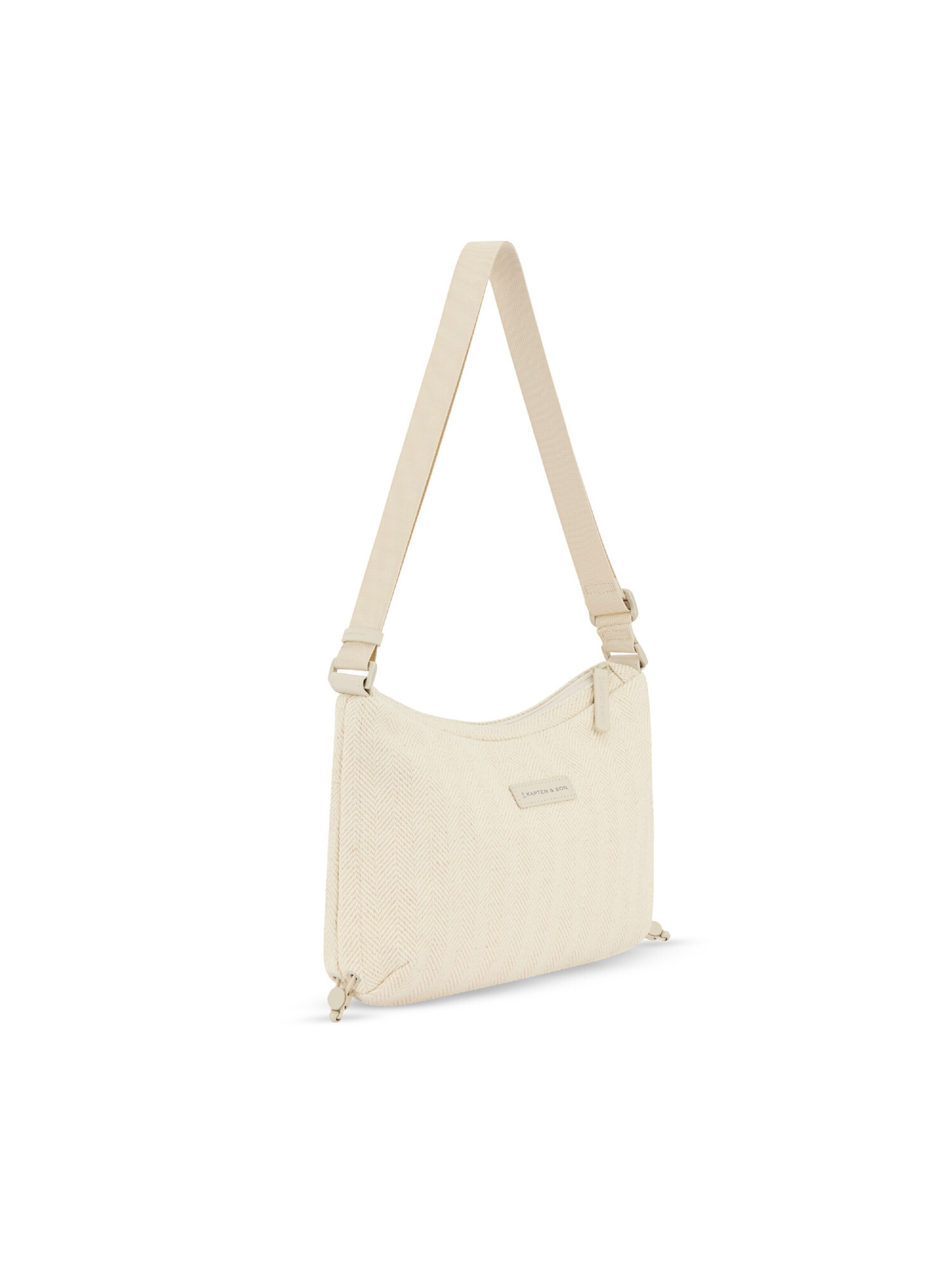 Kapten & Son Schoudertas 'Skara' in Beige