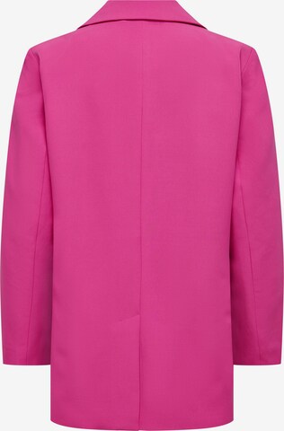 ONLY - Blazer 'Lana-Berry' em rosa