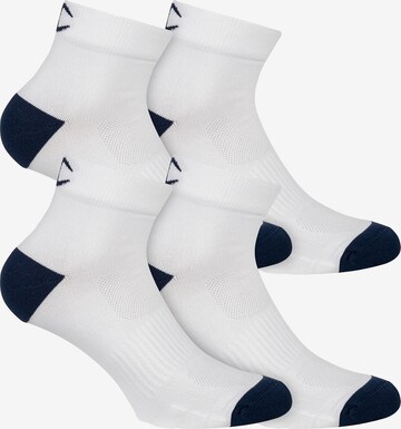 Chaussettes de sport ' 4er-Pack Ankle Socks Performance ' Champion Authentic Athletic Apparel en blanc : devant