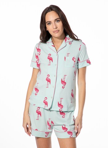 Sanetta Schlafshirt in Blau: Vorderseite