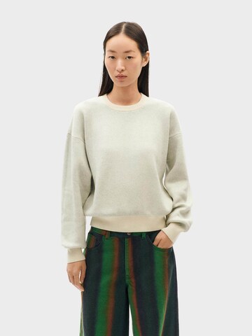 Thinking MU Pullover 'Philis' in Beige: Vorderseite