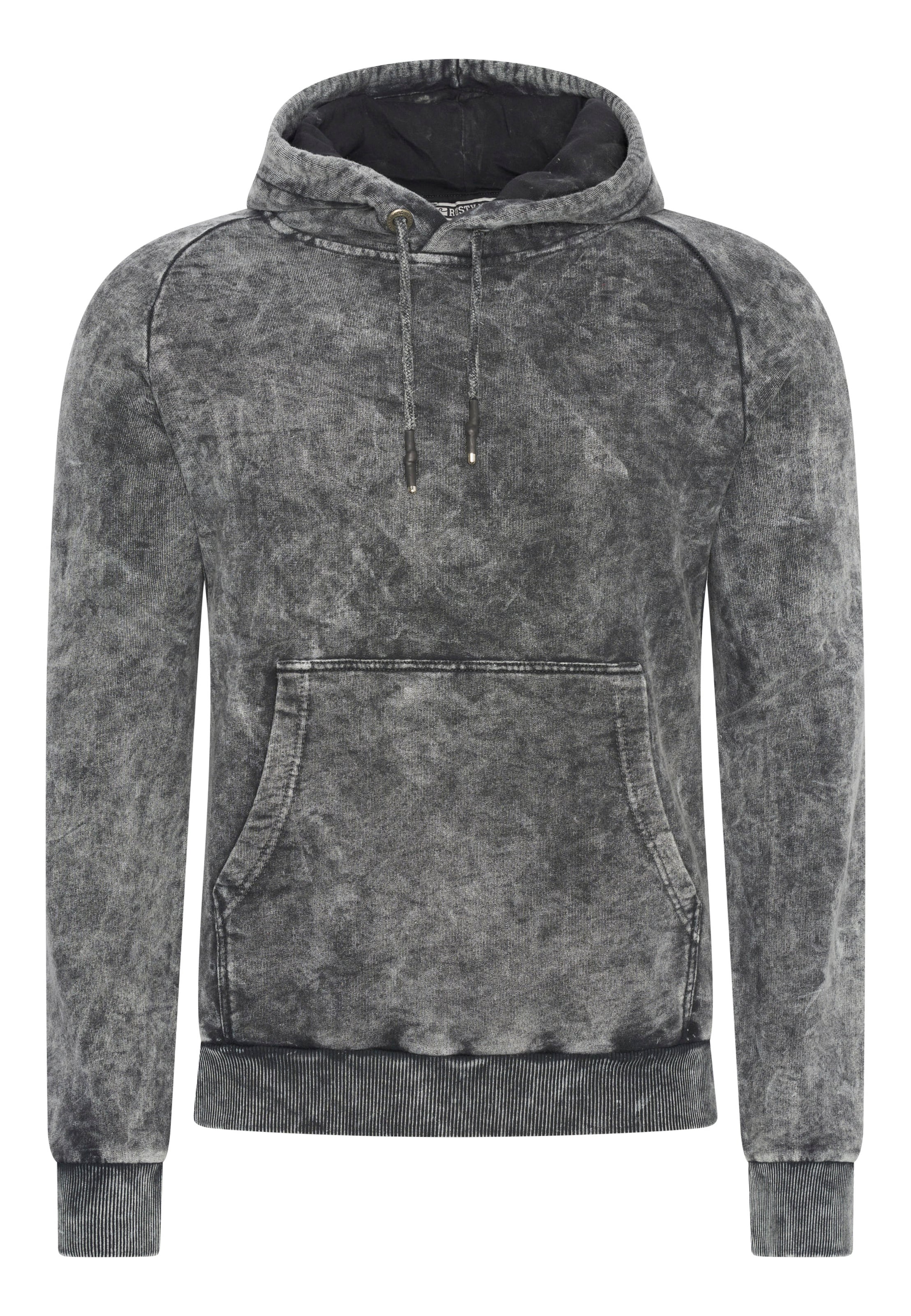 Rusty Neal Sweatshirt in Grijs: voorkant