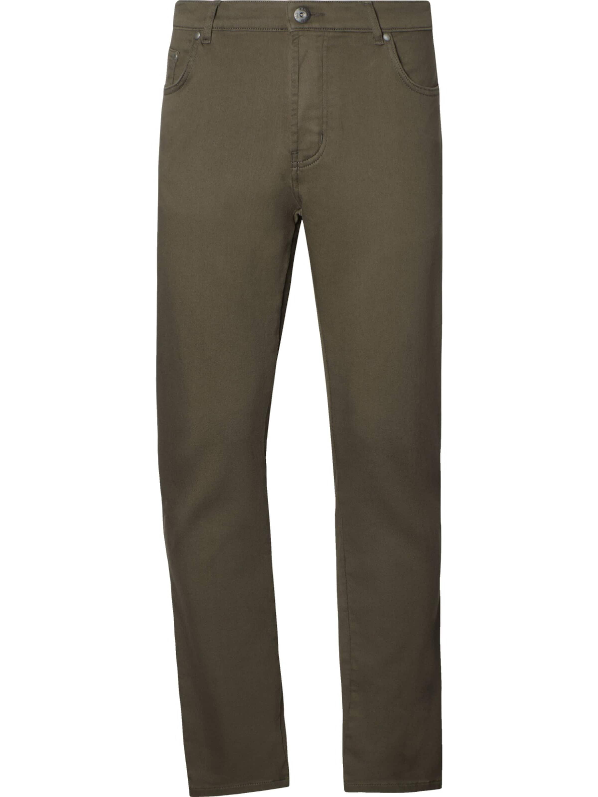 Jan Vanderstorm Loose fit Pants ' Sieghart ' in Green: front