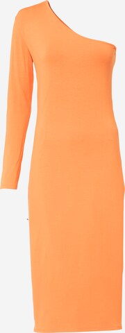 NU-IN Dress in Orange: front