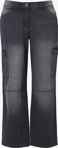 Loosefit Jean Angel of Style en noir : devant