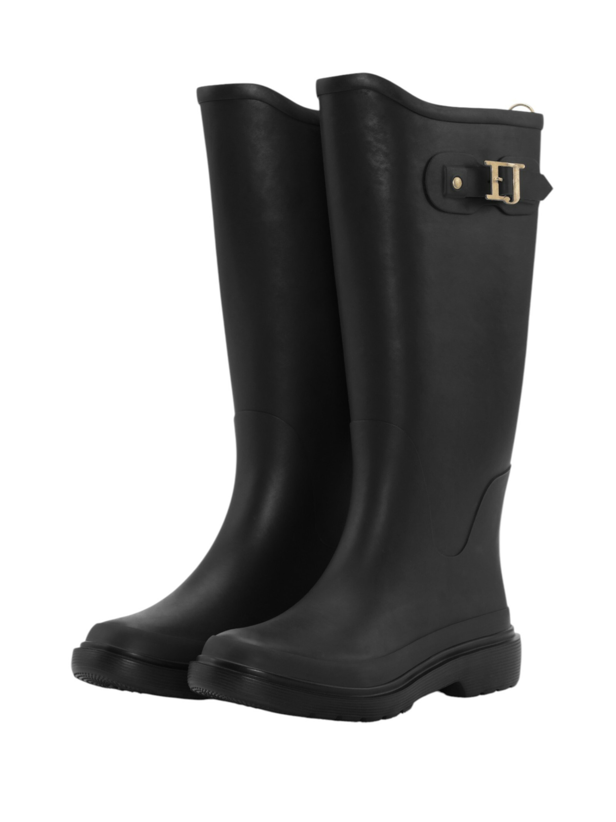 Bottes en caoutchouc 'RUBAIR13' ILSE JACOBSEN en noir