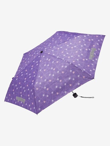ergobag Regenschirm 'Regenschirm Regenschirm'‌‌‌ in Lila: Vorderseite
