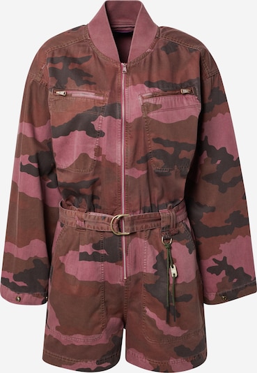 DIESEL Jumpsuit 'ASTRID' in Pitaya / Dark pink / Black, Item view