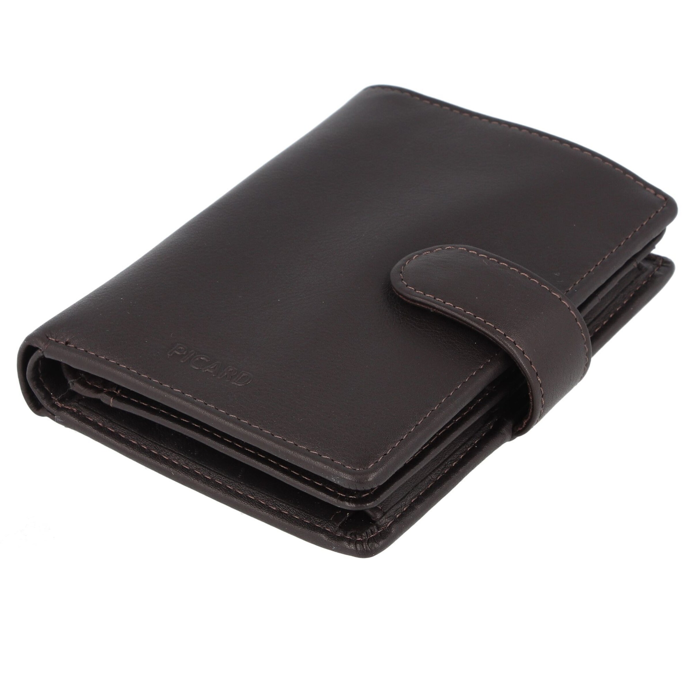 Picard Portemonnee 'Brooklyn' in Bruin