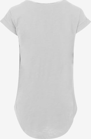 T-shirt 'Disney Mickey Mouse Tongue' F4NT4STIC en blanc