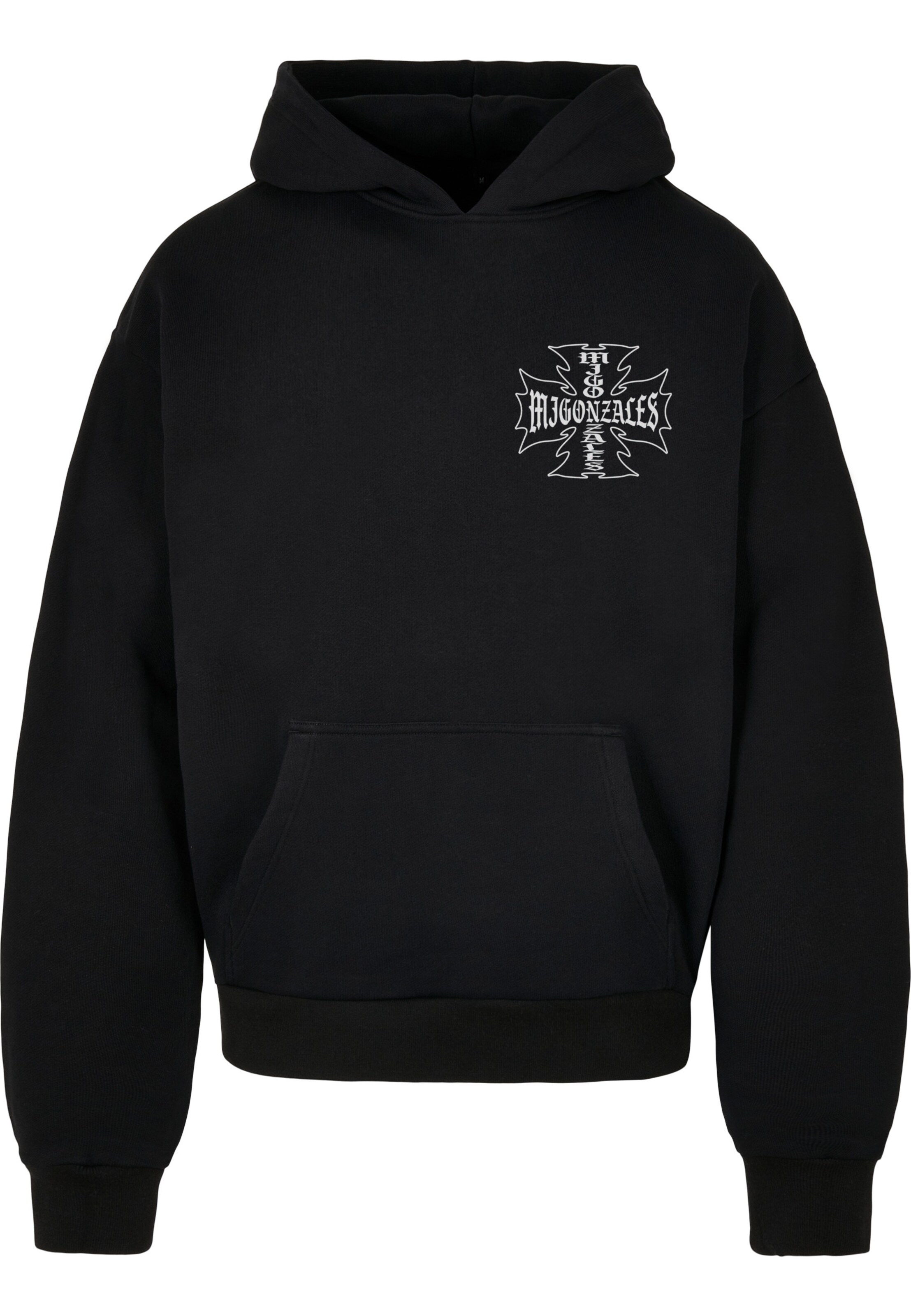 Felpa 'Saint of Ashes' di MJ Gonzales in nero: frontale