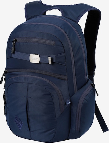 NitroBags Rucksack Hero in Blau: Vorderseite