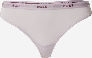 String BOSS Black en violet : devant