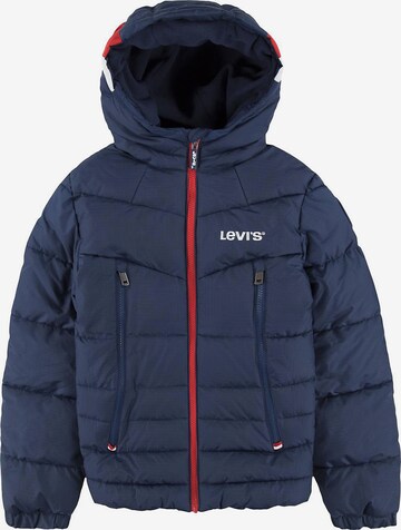 Levi's Kids Winter Jacket in Blue: front