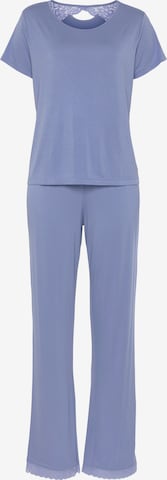 LASCANA - Pijama 'Summer' em roxo: frente