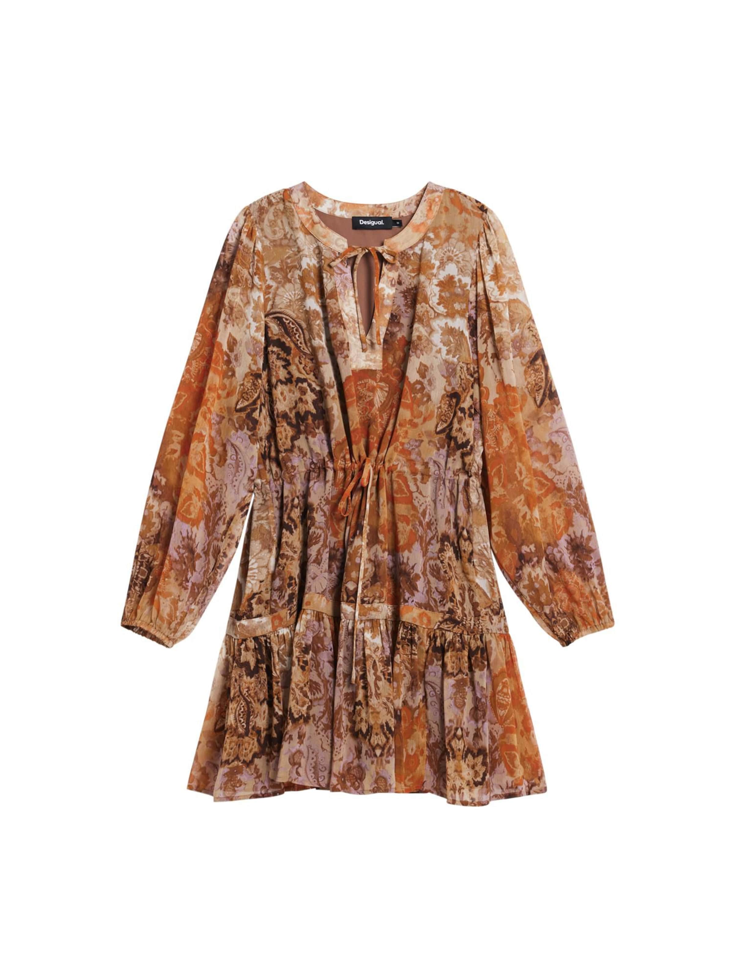 Desigual Kleid in Orange: Vorderseite