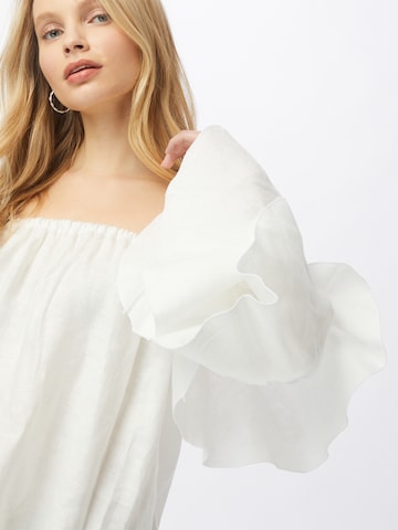 KAN Blouse 'CLOUDS' in White