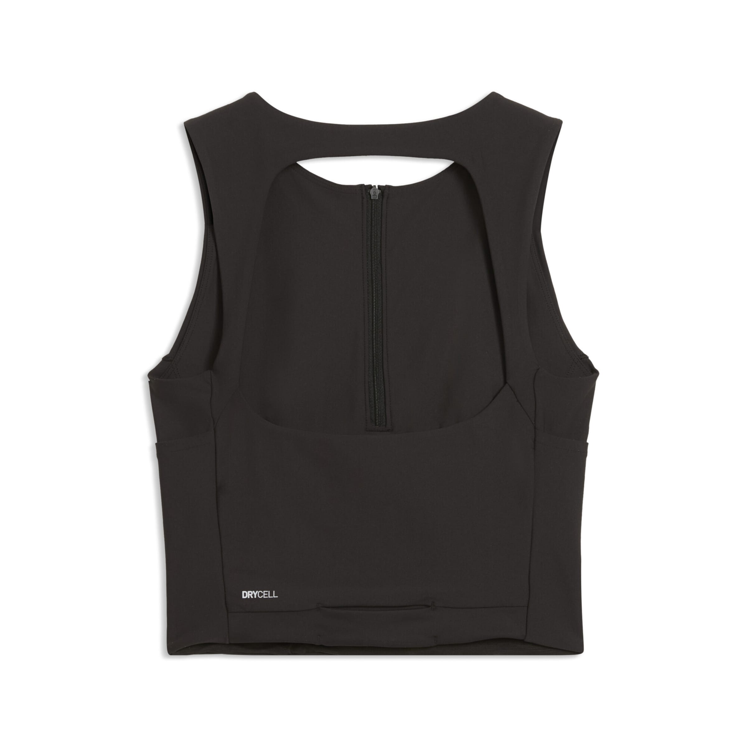 PUMA Sporttop in Schwarz