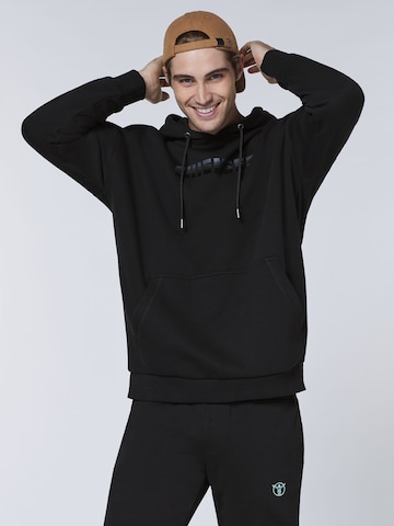 CHIEMSEE Sweatshirt in Black: front