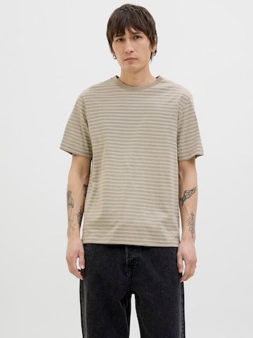 pelēks JACK & JONES T-Krekls 'JORCANGGU': no priekšpuses
