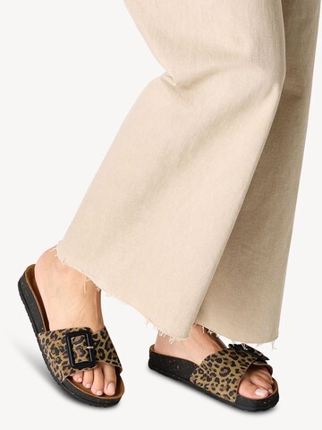 Tamaris Mule in Brown: front
