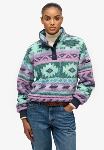 Superdry Trui in Groen: voorkant