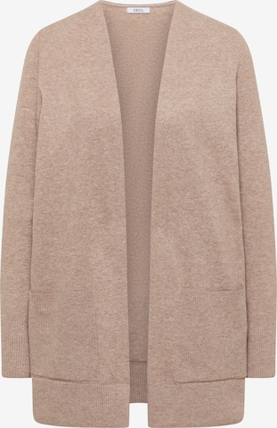 CECIL Strickjacke in Beige: Vorderseite