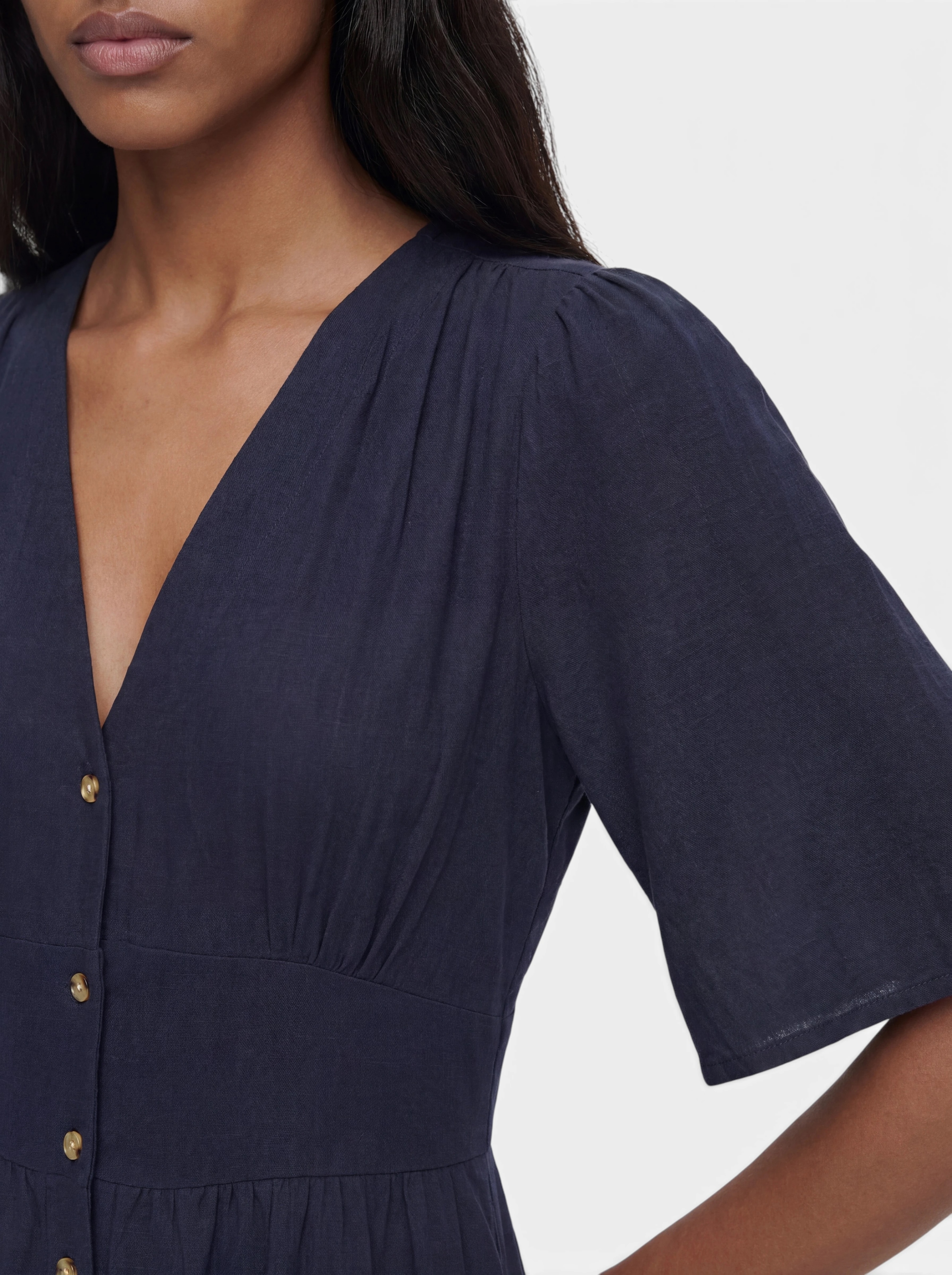 ONLY Kleid 'ONLTIZANA' in Blau