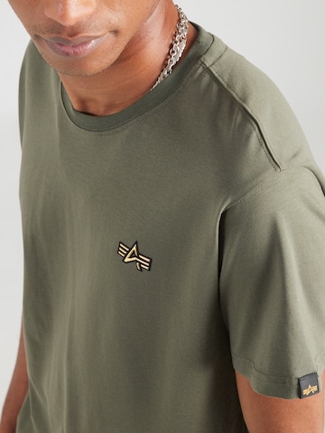 žalia ALPHA INDUSTRIES Marškinėliai