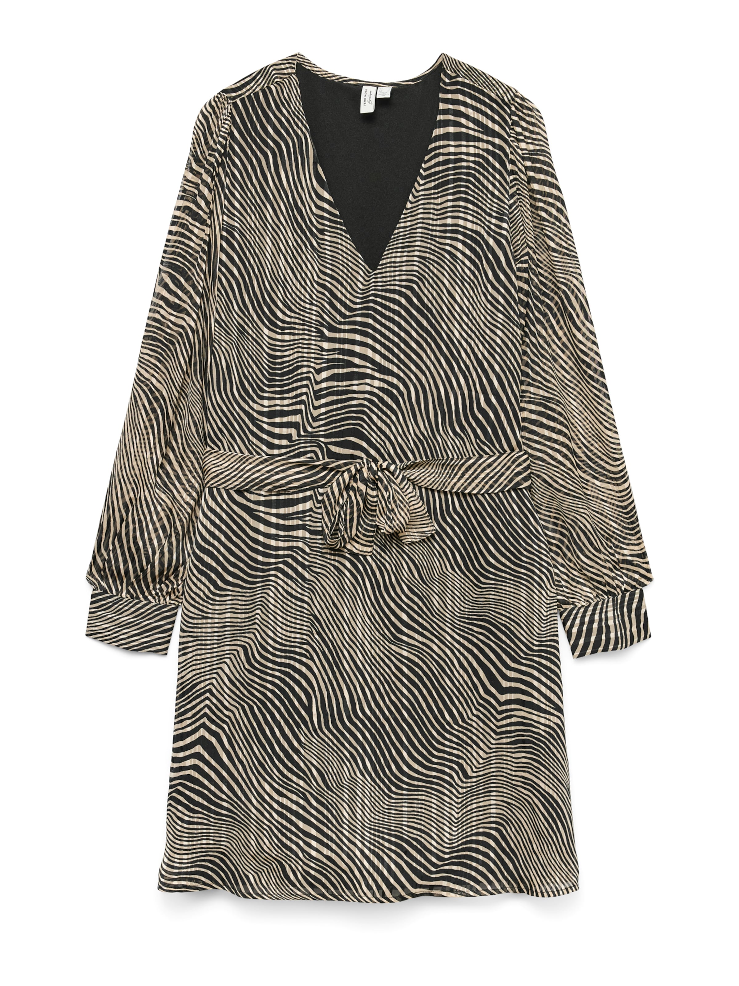 VERO MODA Рокля &#x27;VMGEBRA GEDNA&#x27; в бежово: отпред