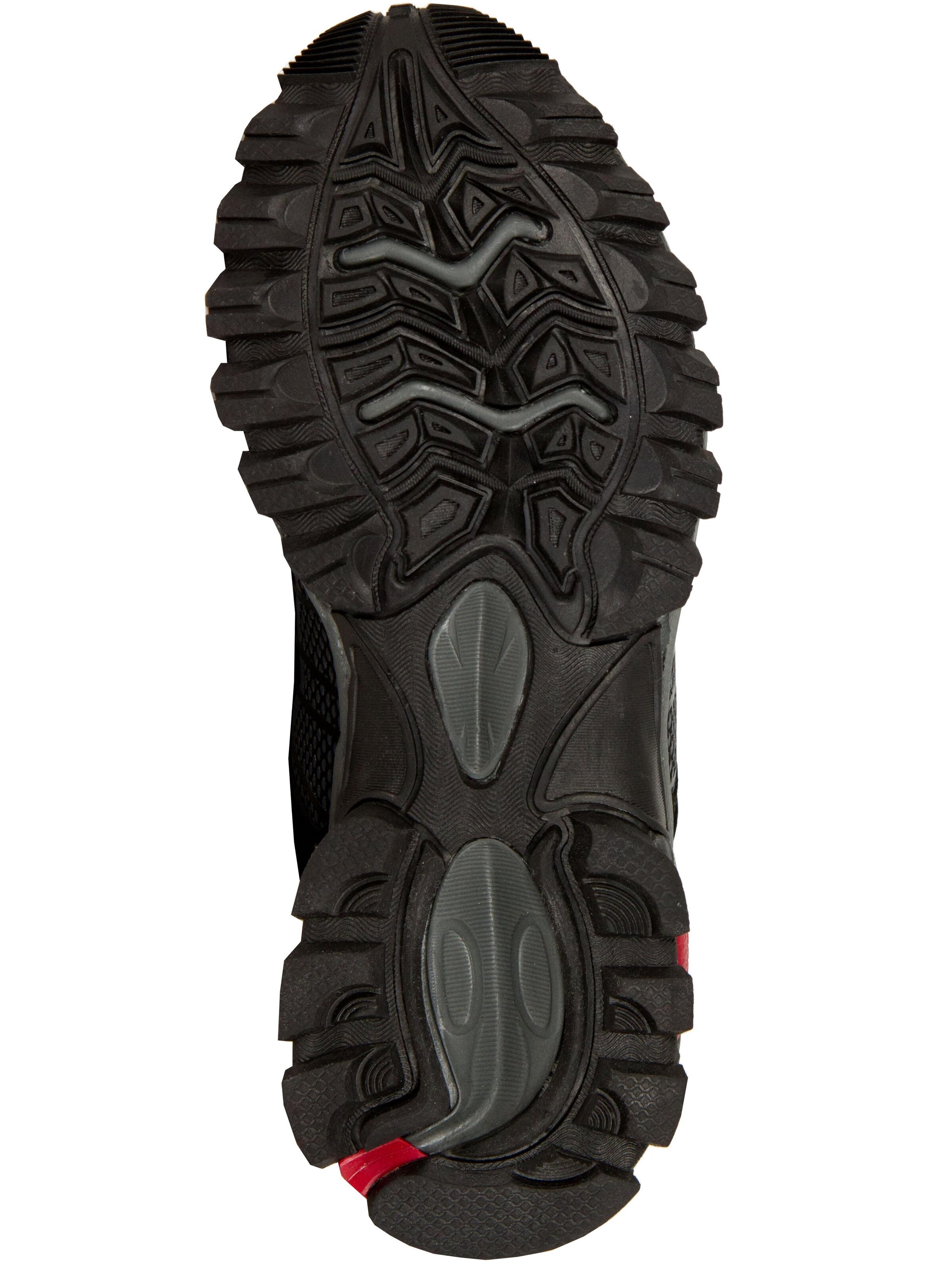 Guggen Mountain Sportlicher Schnürschuh ' T002' in Schwarz