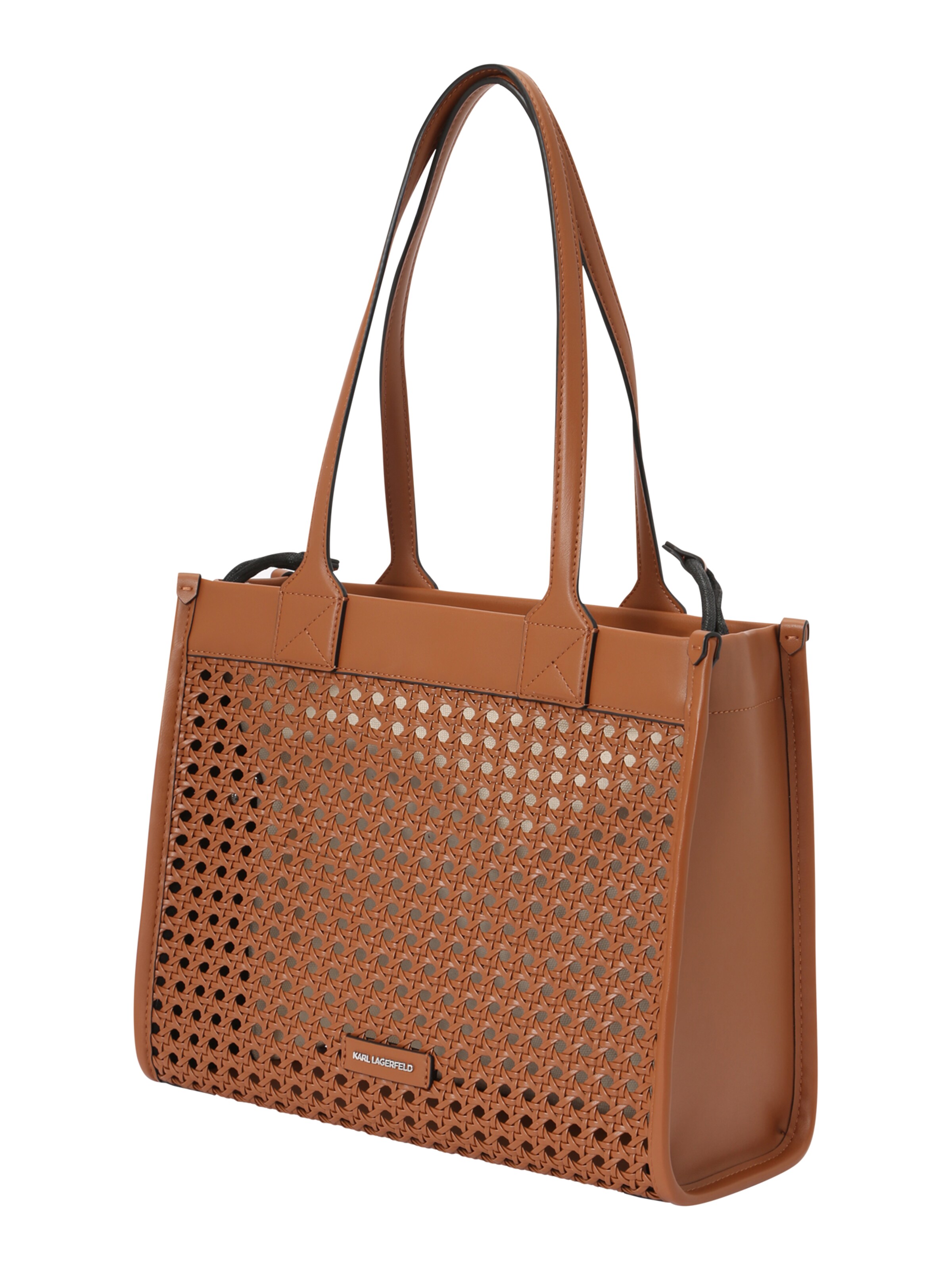 Karl Lagerfeld Shopper 'Skuare' in Bruin