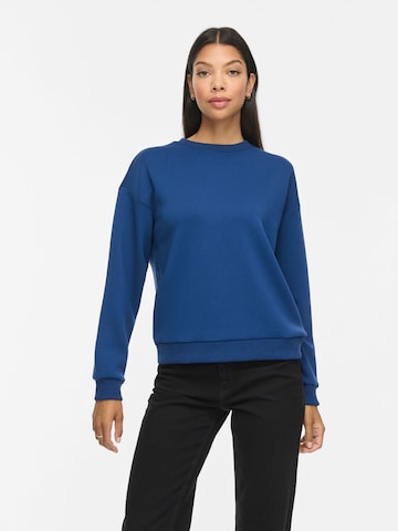 VILA Sweatshirt 'VISandy' in Blau: Vorderseite