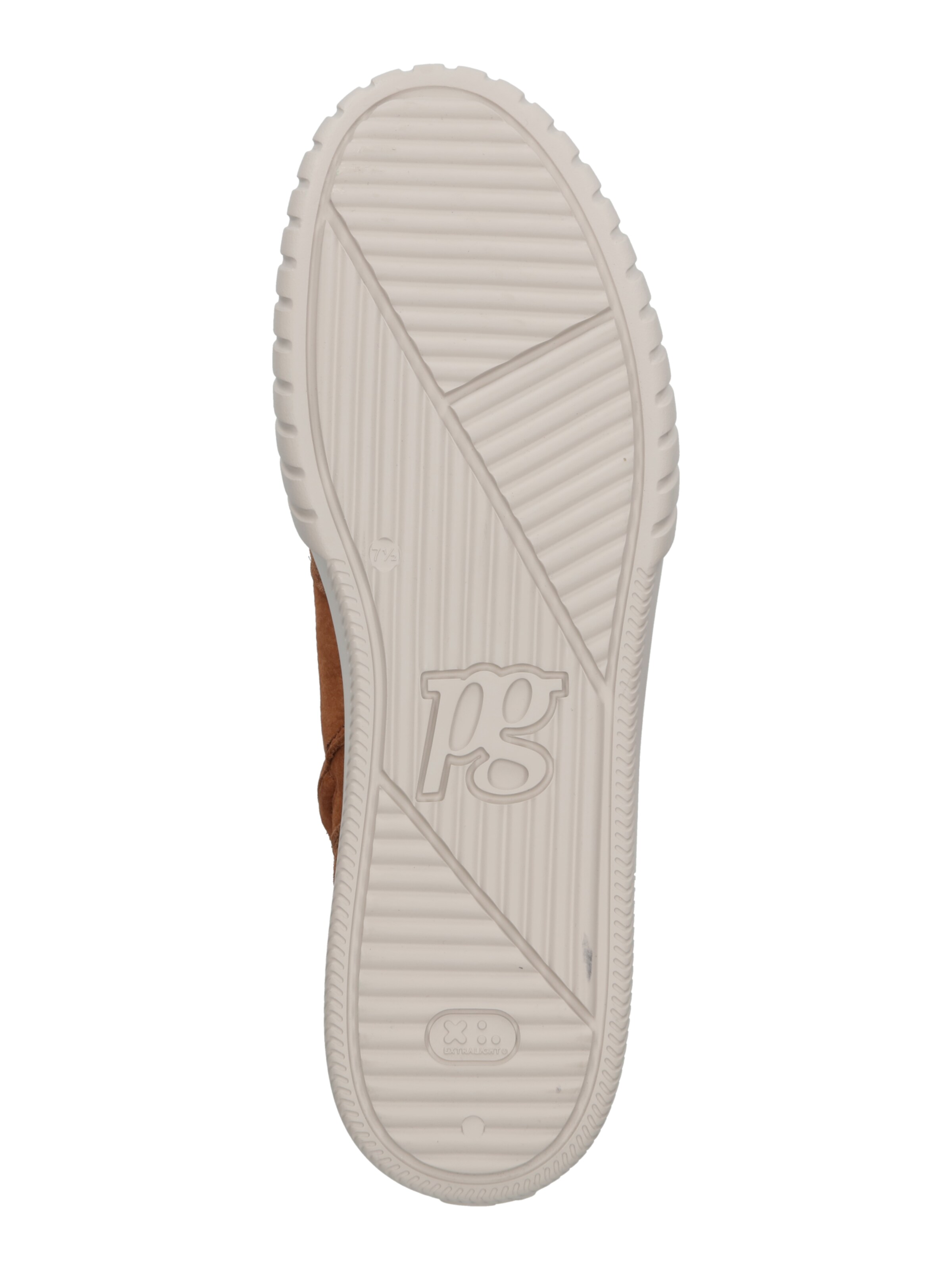 Paul Green Sneakers hoog in Bruin