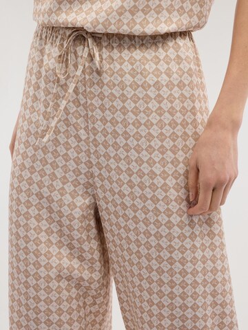 Wide Leg Pantalon Trussardi en beige