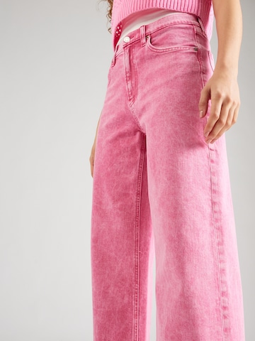 GAP Wide leg Jeans in Pink